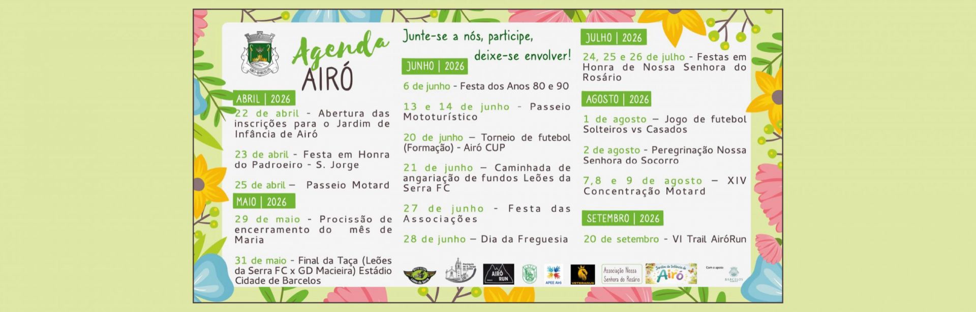 Agenda Eventos Air&oacute;